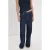 Mango gestreepte straight leg jeans medium blue denim