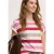 Street One Dames Shirt met ronde hals en knoopdetails in Rood