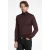John Varvatos Alonte Regular Fit Mock Neck Espresso