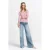 Rich & Royal Sparkle Striped Longsleeve Organic Raspberry Pink