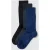 Falke Sokken met labeldetail in een set van 3 paar, model ‘FALKE HAPPY’
