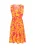ebeeza Jurk  oranje / pink