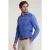 River Woods Slim Fit Uni Cotton Shirt Blue