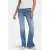 ONLY Onlsia Low Waist Pco Pleat Flared Dnm flared jeans – middelblauw