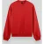 Heren Effen Rundhals Sweatshirt