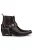Bruin lederen Winklepicker westerse gotische laarzen voor heren