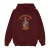 Harry Potter Meisjes Gryffindor Crest Hoodie (Bourgondië)