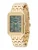 FOSSIL Analoog horloge ‘Raquel’  goud / grijs / donkergroen