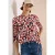 Shirt met 3/4-mouwen, ronde hals en print