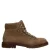 Manfield suède veterboots met profielzool – taupe
