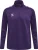 Hummel Sportsweatshirt  aubergine / wit
