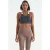 Fitted U Hals Gebreid Sport Crop Top