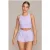 Gold’s Gym Laura – Women’s Cropped Sleeveless Top Lavender