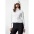 TRENDYOLMİLLA Dames Wit Effen Getailleerd Sport Blazers
