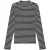 Hoog col streepjes dames KnowledgeCotton Apparel