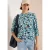 Shirt met 3/4-mouwen, ronde hals en print