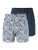 SCHIESSER Boxershorts ‘Basic’  beige / donkerblauw