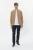 Overhemd met lang mouwen MAtrostol Regular fit beige