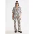 Scotch & Soda Gia – Mid Rise Wide Leg Elasticated Trousers Art Dept Collag