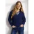 Ivy Beau gebreide trui – donkerblauw