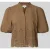 s.Oliver RED LABEL boxy fit blouse met korte mouwen van puur katoen