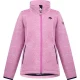 Schmuddelwedda Gebreide fleece jas Meisje Snoeproze melange-280