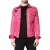 Roze Denim Jacket met Kristalstuds