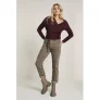 Para Mi corduroy high waist broek kaki