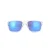 Oakley Wrap Heren gepolijst Clear Prizm Sapphire zonnebril