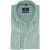 Gestreepte overhemd met borstzak Casa Moda casual fit groen witte knoop