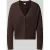 milano italy relaxed fit gebreid jack van katoenmix met viscose