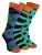 HS by Happy Socks – Heren 3-Pack Leuke Novelty Dress Socks – Ruit (Blauw)