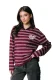Colourful Rebel Sport Collar Longsleeve Ws418356 T-shirt Lange Mouw 600 Red