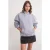 Oversized Hooded Sweatshirt met Zak