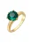ELLI Ring  goud / smaragd