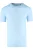 Marvelis Casual T-Shirt ronde hals lichtblauw, Effen