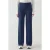 Modal Touch Rib Gedetailleerde Brede Pantalon