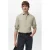 Mango Man Regular casual overhemd beige