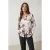 Abstract Print Overhemd met Knoopjes