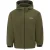 Firetrap Heren Lichtgewicht Jas met Capuchon (Leger Groen)