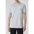 Paul Smith Mens Slim Polo Ss Zeb Badge Grey