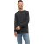 Jack And Jones Gebreide regelmatige herentrui (Donkergrijs Melange)