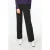 WE Fashion high waist straight fit pantalon zwart