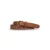 Expresso leren riem met studs cognac