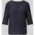 Marc Cain T-shirt met geribde ronde hals