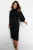 Trendyol Modest Dames Zwart Effen Maxi Lang Casual Recht Modest Jurken