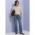 Longsleeve met ronde hals en rolrand
