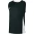 Nike Mouwloze jersey met contrasterende panelen voor dames (Zwart, Wit)