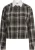 Esqualo Blouse short check strass Antraciet dames