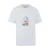 Oversized T-shirt Upscale Poisson Rouge heavy